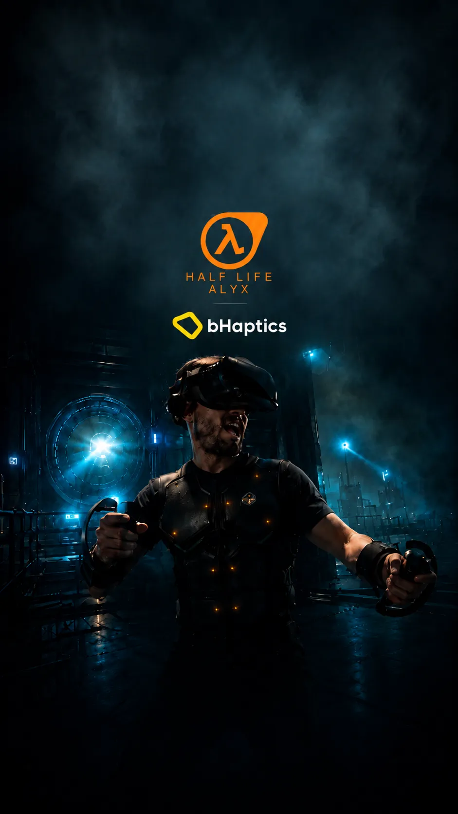 Half Life Alyx с Haptics жилетка във VRooms